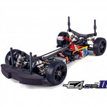 E4JR II 1/10 EP TOURING  4x4 RTR CON ESCOBILLAS+ LIPO GRAFITO NEGRO BLANCO (LISTO PARA CORRER)