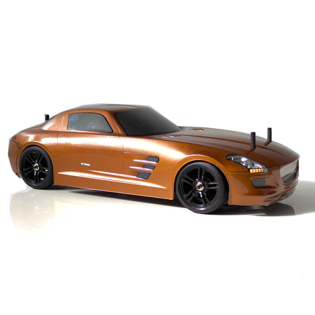 E4JR II 1/10 EP TOURING  4x4 RTR CON ESCOBILLAS+ LIPO GRAFITO NEGRO SSL COBRE (LISTO PARA CORRER)