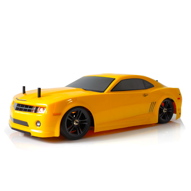 E4JR II 1/10 EP TOURING  4x4 RTR BRUSHLESS+ LIPO GRAFITO NEGRO CAMARO AMARILLO (LISTO PARA CORRER)