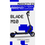 MASSCITY BLADE M10 (500/1200W 48V 10.4Ah) Certificado DGT