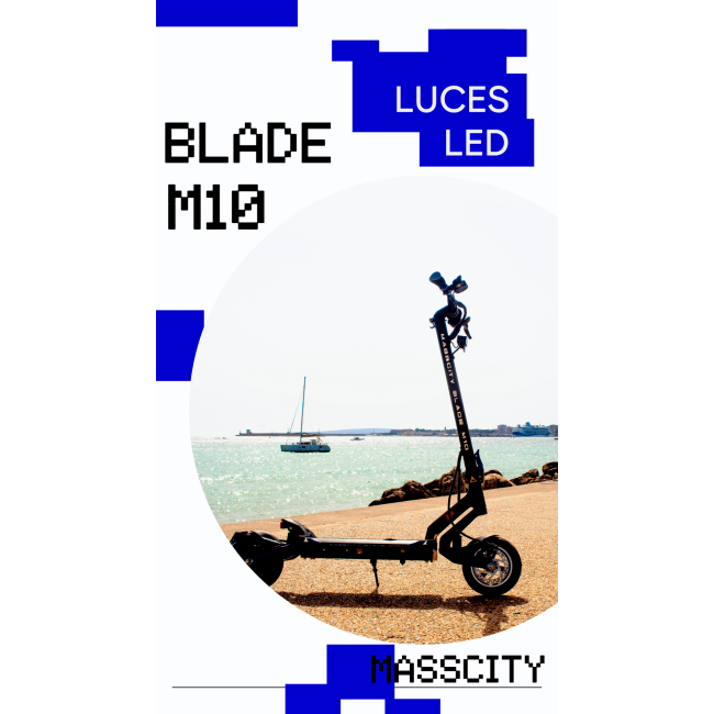 MASSCITY BLADE M10 (500/1200W 48V 10.4Ah) Certificado DGT