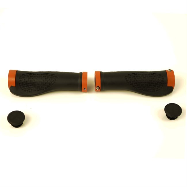 PUÑOS DE GOMA BORDES ALUMINIO GT II+