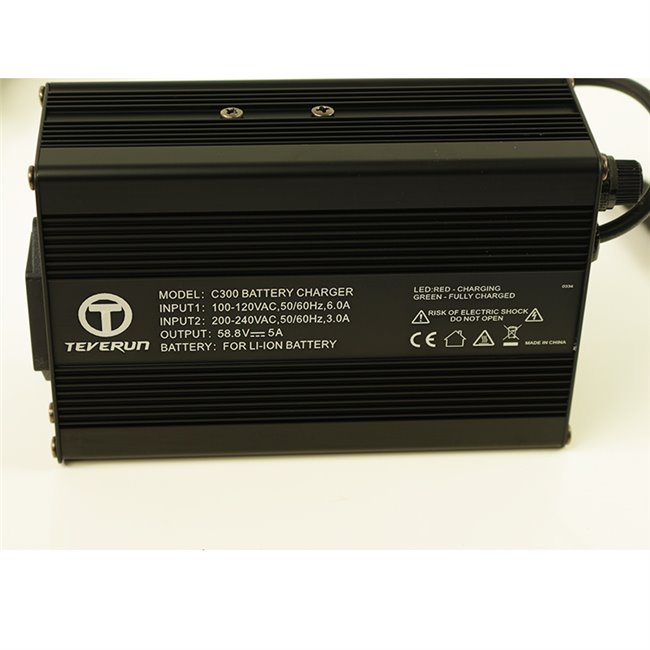 CARGADOR RÁPIDO 5A 52V (SALIDA 58.8V)