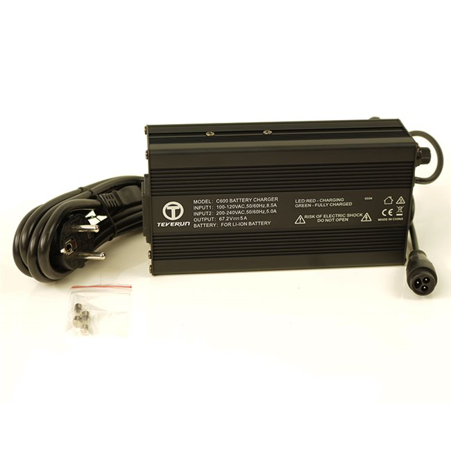 CARGADOR RÁPIDO 5A 60V (SALIDA 67.2V)