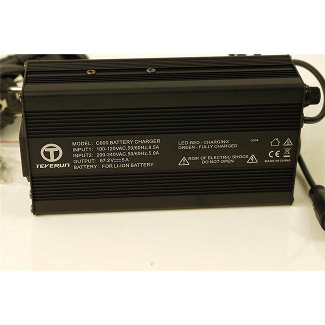 CARGADOR RÁPIDO 5A 60V (SALIDA 67.2V)