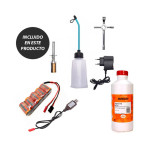 ❤️ B8 JR BUGGY NITRO 1/8 EXTREME MOTOR 25 NARANJA (LISTO PARA CORRER)