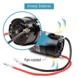 MOTOR CON ESCOBILLAS 550 21T EJE 3.17MM 7.4V / 11.1V