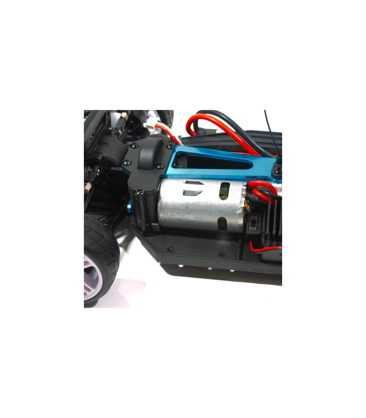 Coche Xeme HSP Touring 4WD 2.4GHZ + LIPO 7.4V VERDE-BLANCO