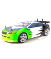 Coche Xeme HSP Touring 4WD 2.4GHZ + LIPO 7.4V VERDE-BLANCO