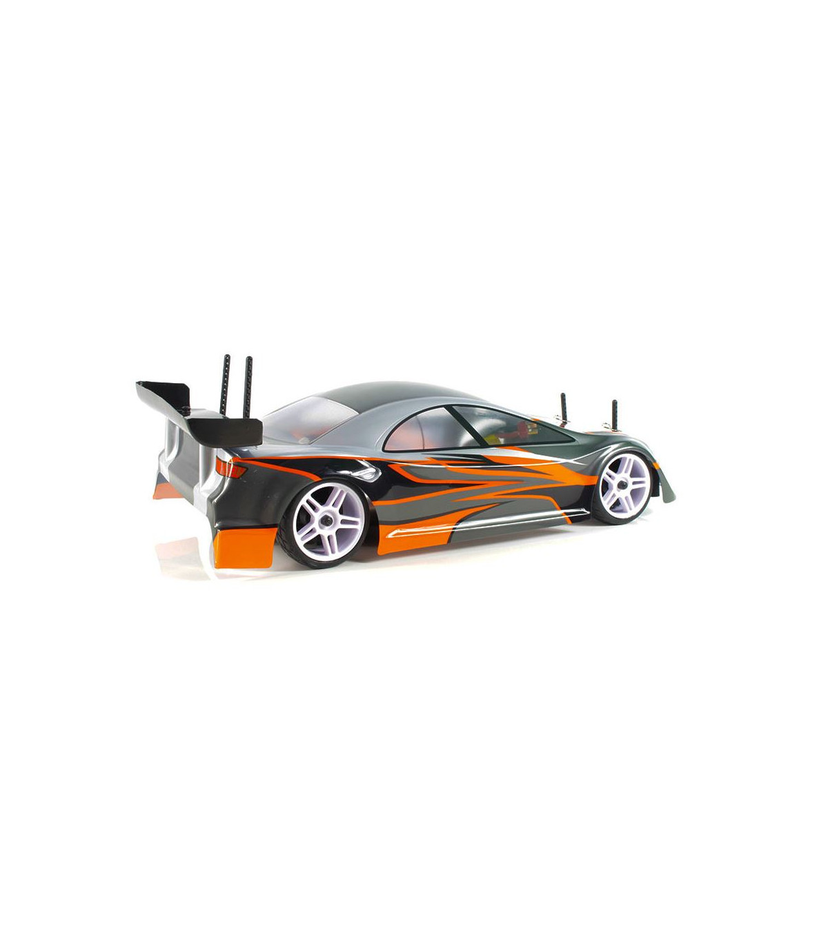 Coche Xeme HSP Touring 4WD 2.4GHZ + LIPO 7.4V GRIS-NARANJA