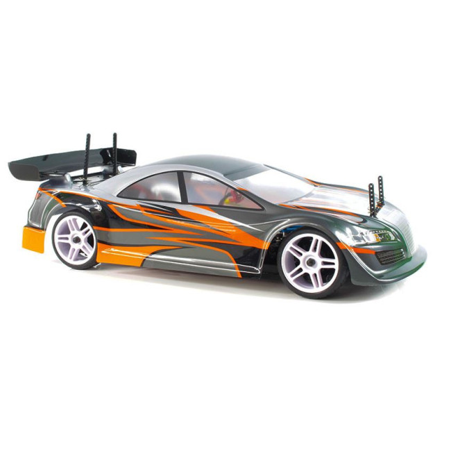 Coche Xeme HSP Touring 4WD 2.4GHZ + LIPO 7.4V GRIS-NARANJA