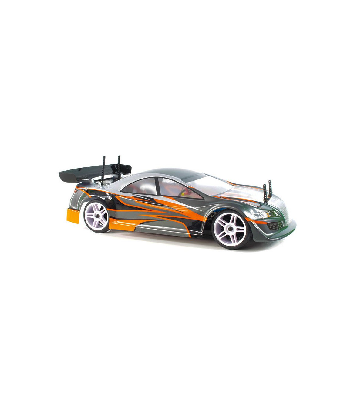 Coche Xeme HSP Touring 4WD 2.4GHZ + LIPO 7.4V GRIS-NARANJA