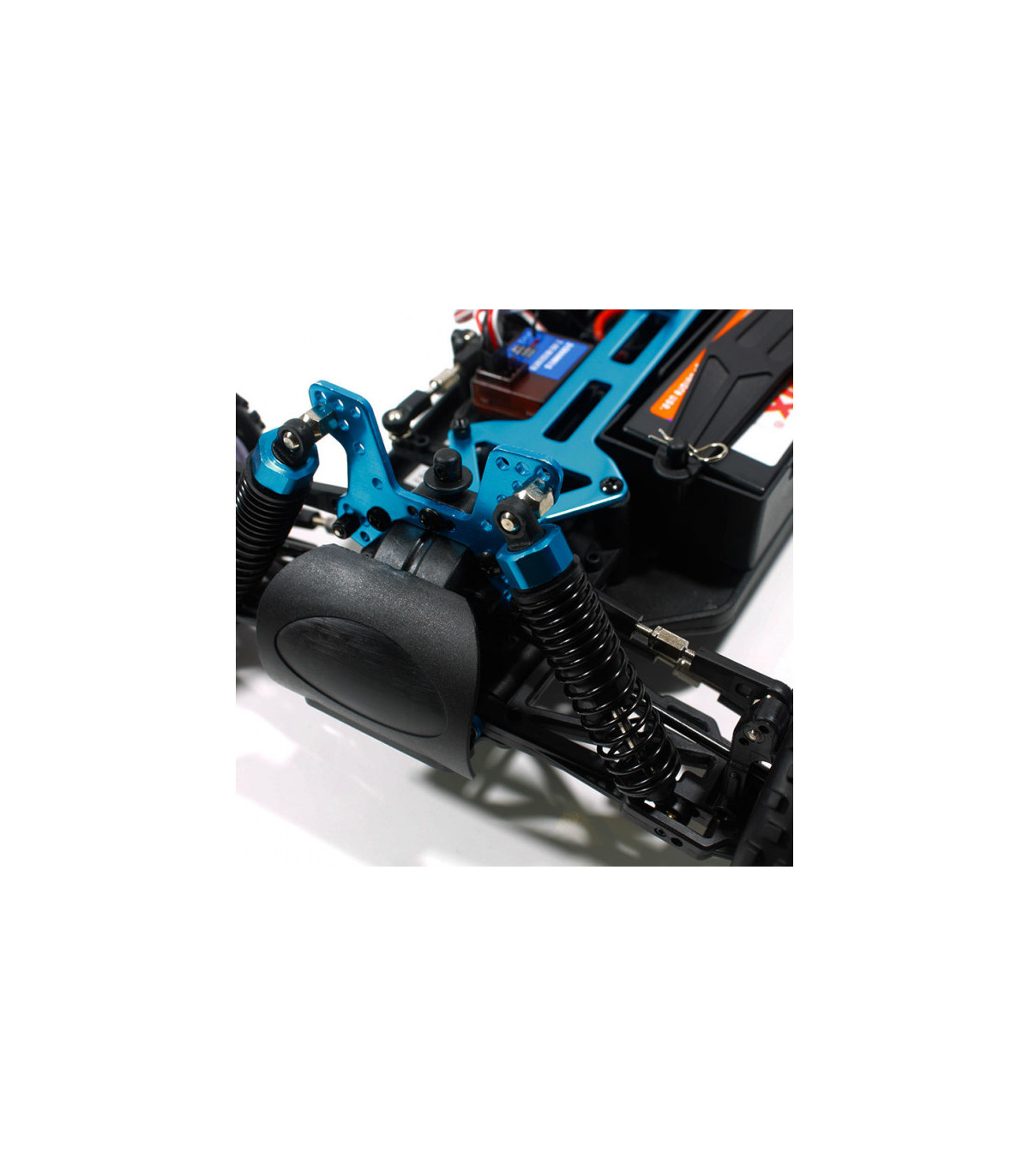 XSTR BUGGY 1/10 2.4GHZ+BAT LIPO 7.4V +CARGADOR (ROJO-PLATA)