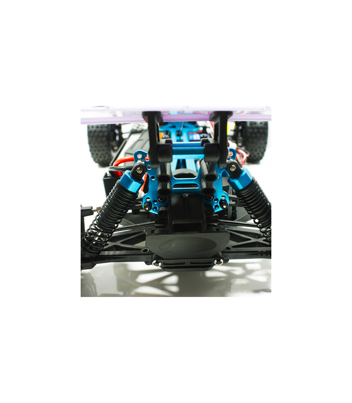 XSTR BUGGY 1/10 2.4GHZ+BATERÍA 7.4V LIPO +CARGADOR (NEGRO-ROJO)