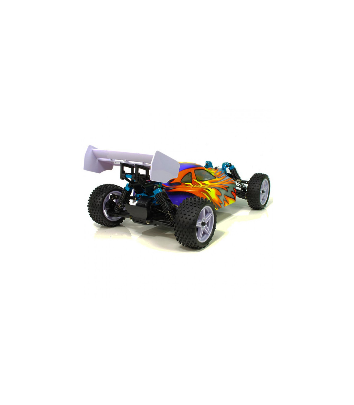 XSTR BUGGY 1/10 2.4GHZ+BAT+CARGA (PLATA-AMARILLO)