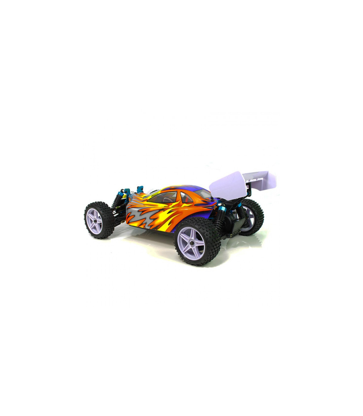 XSTR BUGGY 1/10 2.4GHZ+BAT+CARGA (PLATA-AMARILLO)