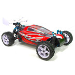 XSTR BUGGY 1/10 2.4GHZ+BATERÍA 7.4V LIPO +CARGADOR (NEGRO-ROJO)