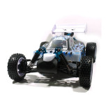 XSTR BUGGY 1/10 2.4GHZ+BATERÍA 7.4V LIPO + CARGADOR (BLANCO-NEGRO)