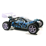XSTR BUGGY 1/10 2.4GHZ+BATERÍA 7.4V LIPO + CARGADOR (BLANCO-NEGRO)