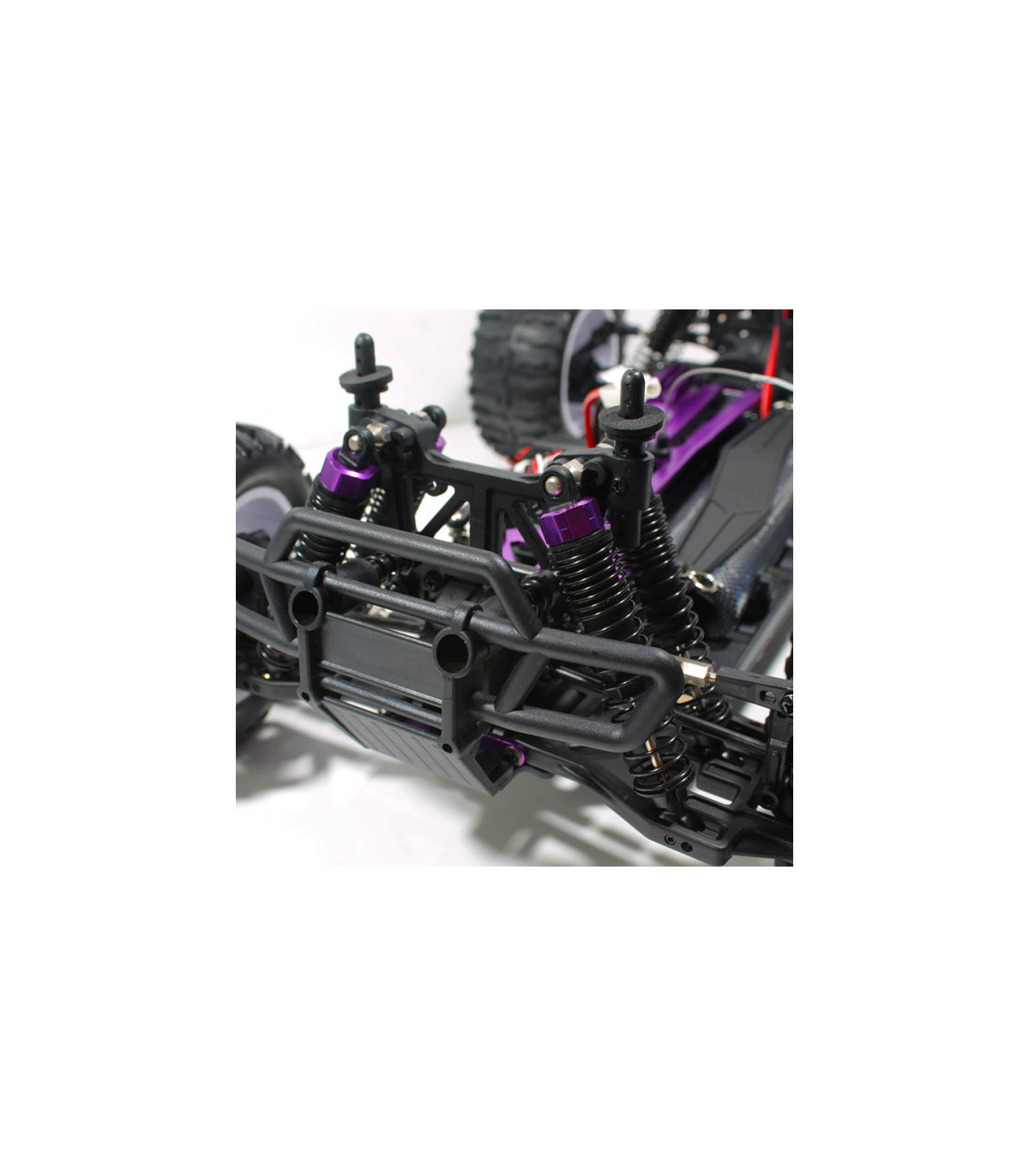 Brontosaurus Coche RC HSP Truck + BATERÍA LIPO 7.4V + CARGADOR ROJO-AMARILLO