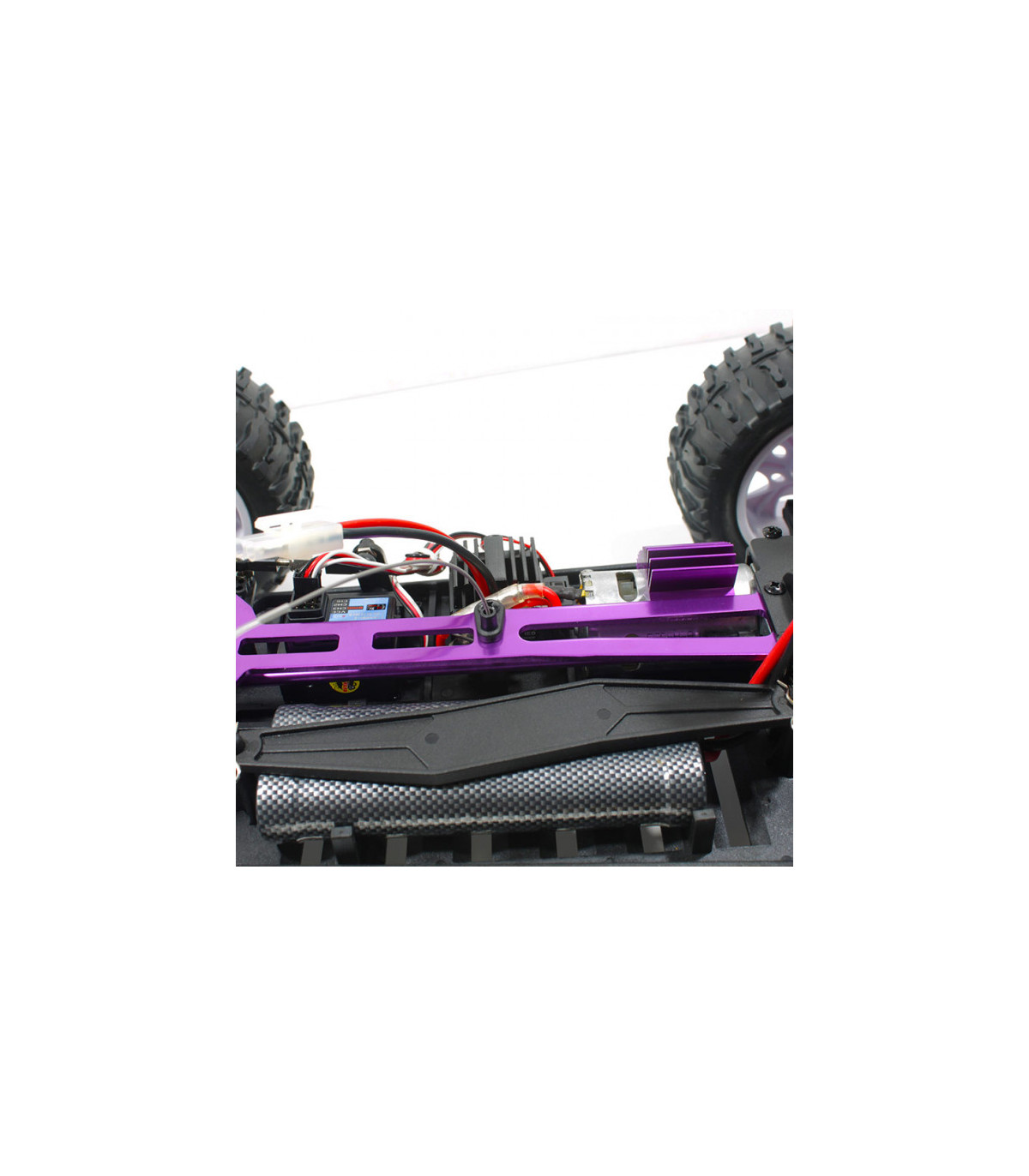 Brontosaurus Coche RC HSP Truck + BATERÍA LIPO 7.4V + CARGADOR ROJO-AMARILLO