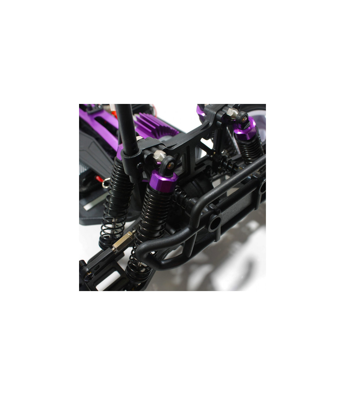 Brontosaurus Coche RC HSP Truck + BATERÍA LIPO 7.4V + CARGADOR ROJO-AMARILLO