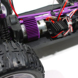 Brontosaurus Coche RC HSP Truck + BATERÍA LIPO 7.4V + CARGADOR ROJO-AMARILLO