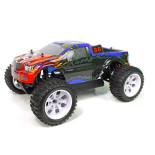 Brontosaurus Coche RC HSP Truck + BATERÍA LIPO 7.4V + CARGADOR ROJO AZUL