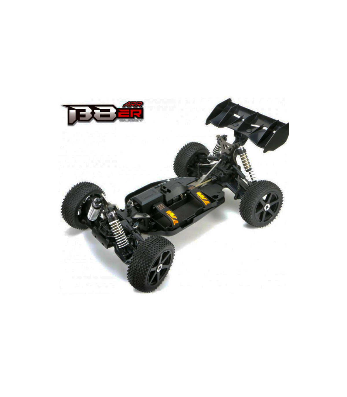 B8ER BUGGY BRUSHLESS 1/8 SEMI COMPETICIÓN NEGRO (LISTO PARA CORRER)