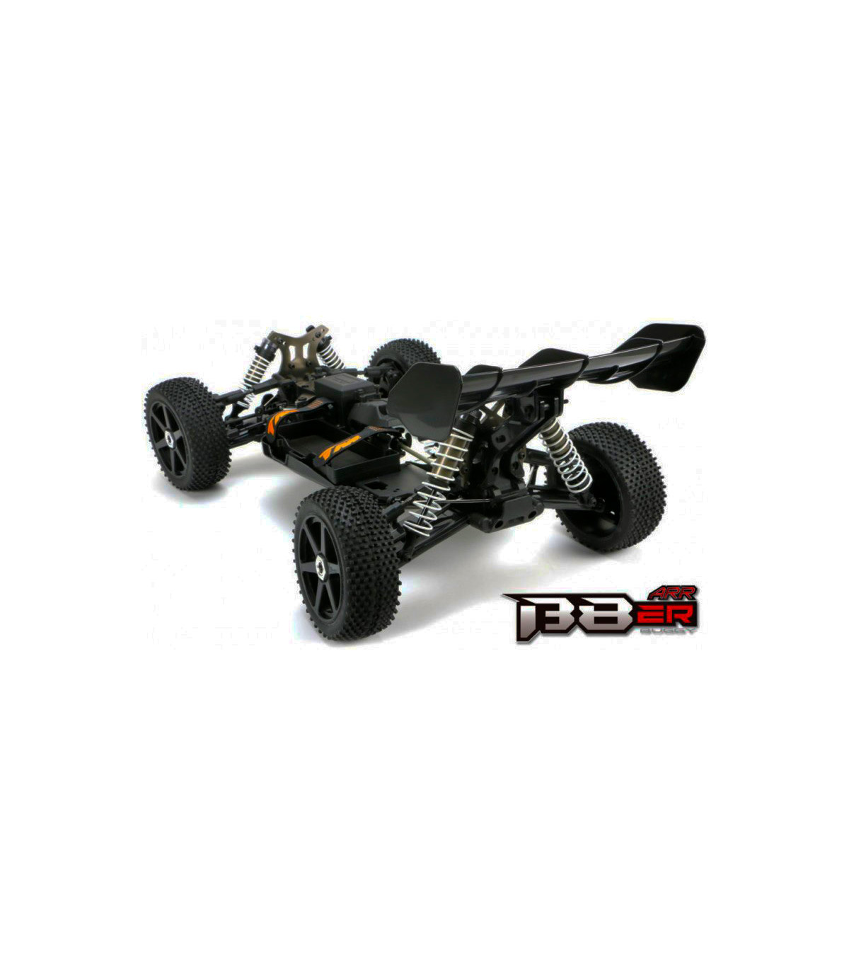 B8ER BUGGY BRUSHLESS 1/8 SEMI COMPETICIÓN NEGRO (LISTO PARA CORRER)