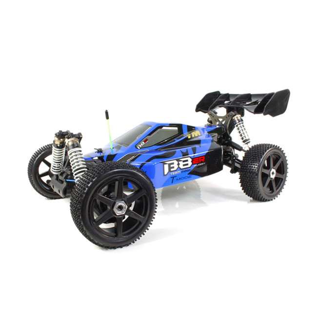 B8ER BUGGY BRUSHLESS 1/8 SEMI COMPETICIÓN AZUL-NEGRO (LISTO PARA CORRER)