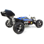 B8ER BUGGY BRUSHLESS 1/8 SEMI COMPETICIÓN AZUL-NEGRO (LISTO PARA CORRER)