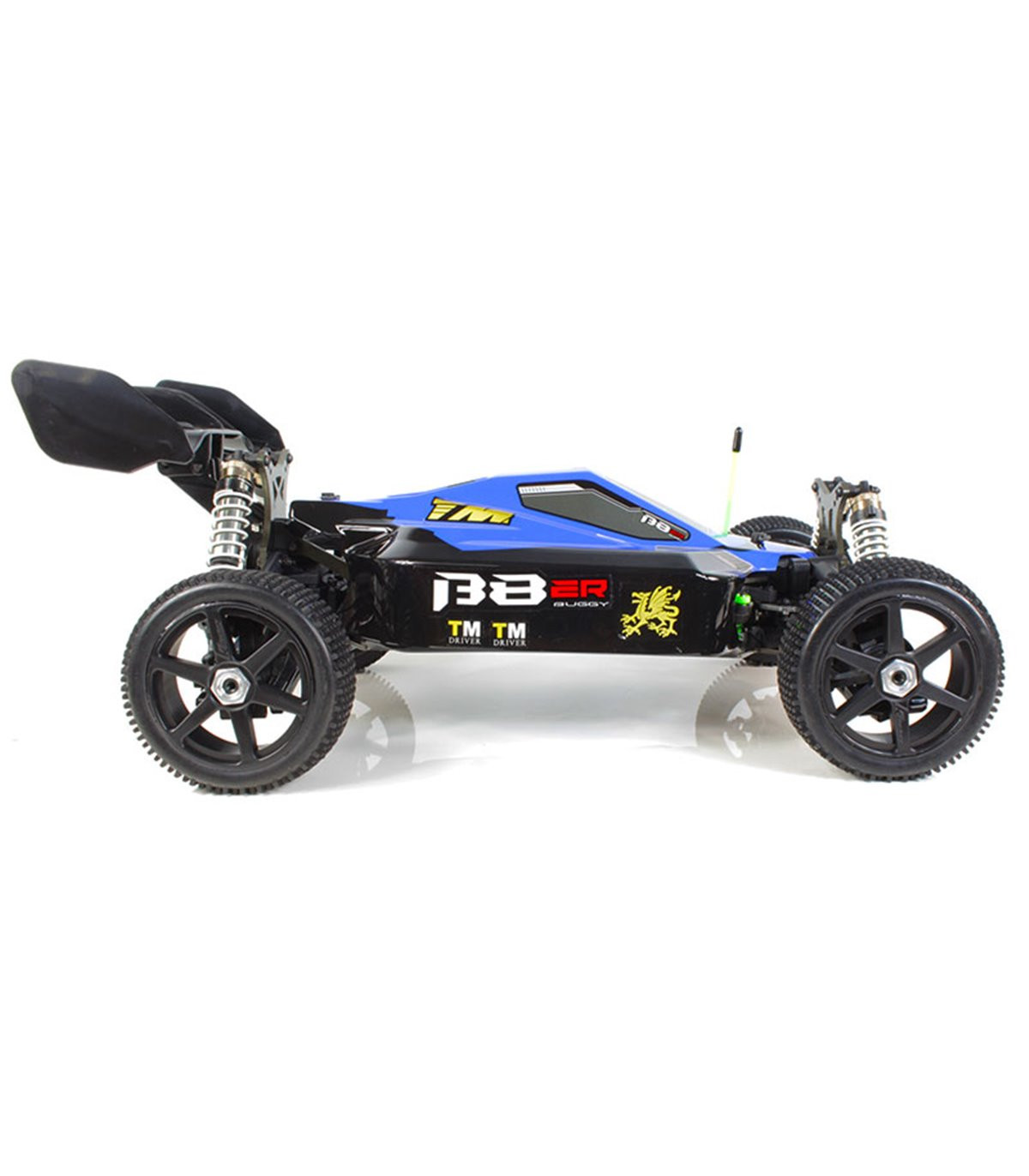 B8ER BUGGY BRUSHLESS 1/8 SEMI COMPETICIÓN AZUL-NEGRO (LISTO PARA CORRER)
