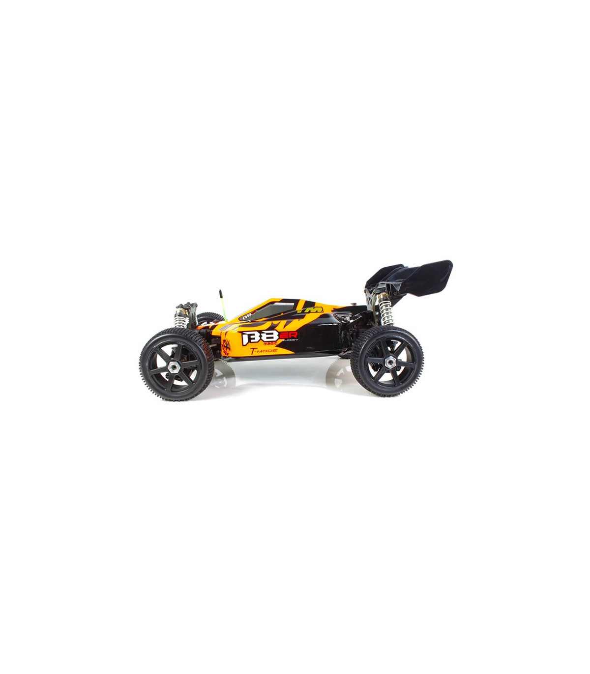 B8ER BUGGY BRUSHLESS 1/8 SEMI COMPETICIÓN NARANJA-NEGRO (LISTO PARA CORRER)