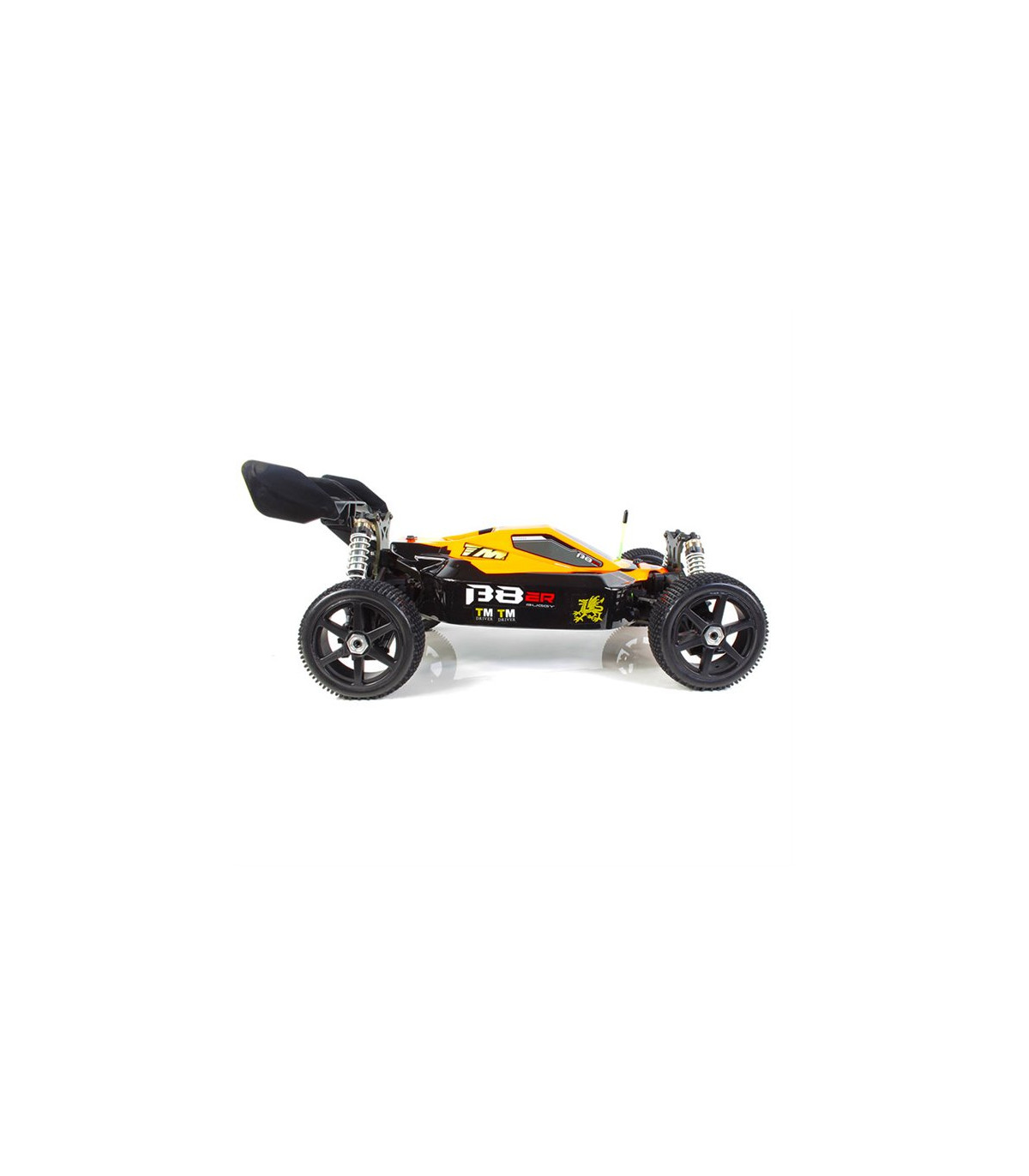 B8ER BUGGY BRUSHLESS 1/8 SEMI COMPETICIÓN NARANJA-NEGRO (LISTO PARA CORRER)