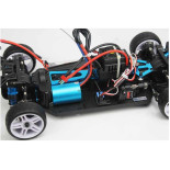 COCHE RC XEME HSP BRUSHLESS+ BATERÍA 11.1LIPO+100A ESC PORSCHE ROJO LISTO PARA CORRER