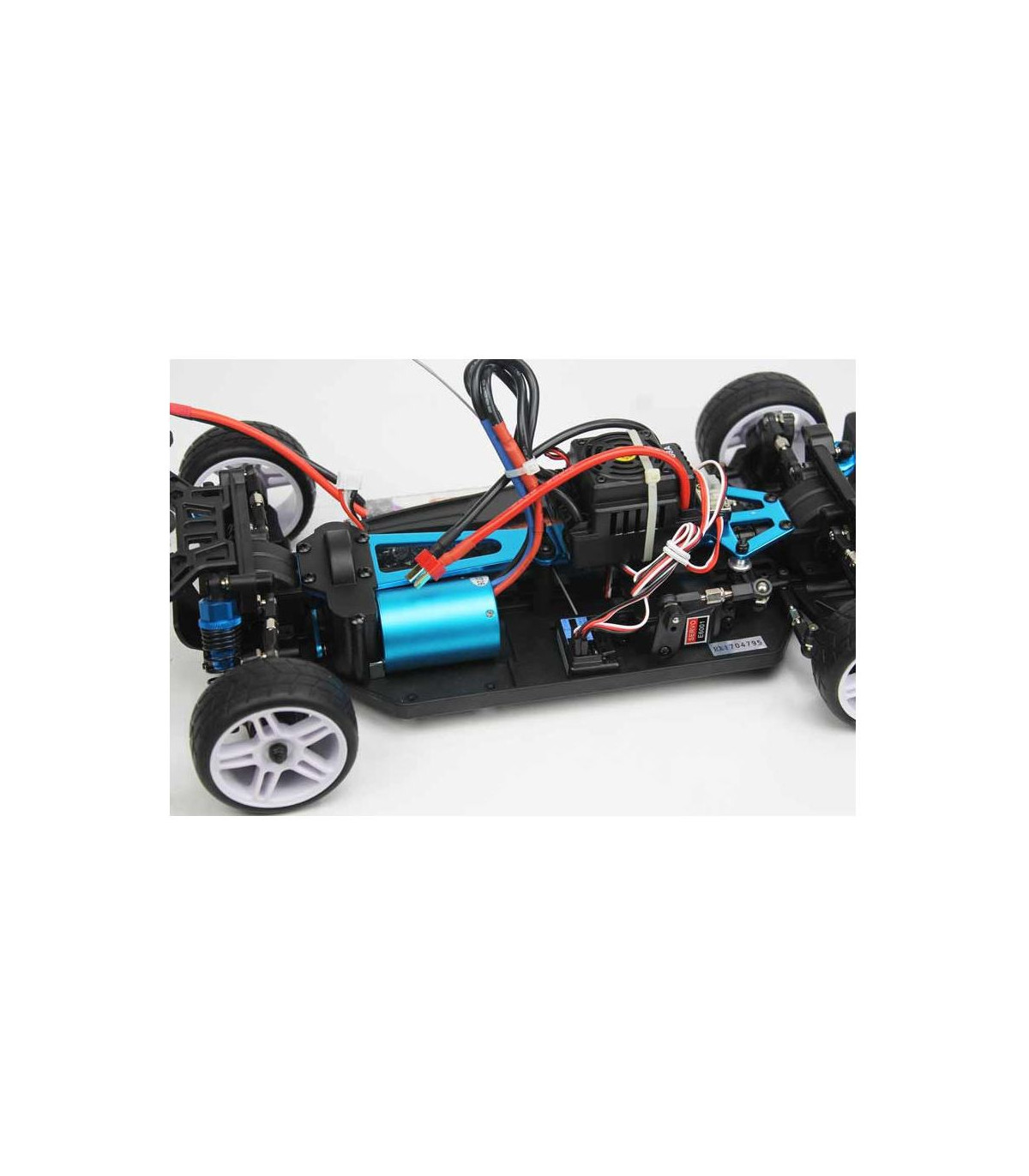 COCHE RC XEME HSP BRUSHLESS+ BATERÍA 11.1LIPO+100A ESC PORSCHE ROJO LISTO PARA CORRER
