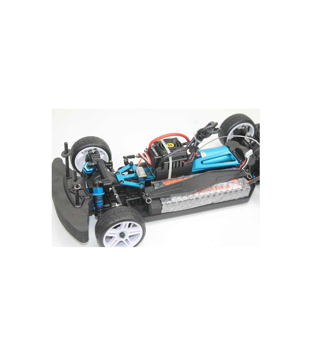 COCHE RC XEME HSP BRUSHLESS+ BATERÍA 11.1LIPO+100A ESC PORSCHE ROJO LISTO PARA CORRER