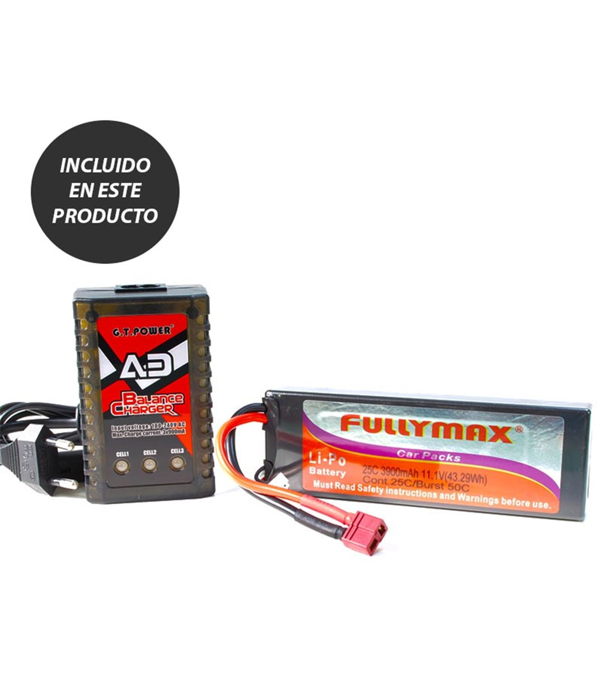 COCHE RC XEME HSP BRUSHLESS+ BATERÍA 11.1LIPO+100A ESC PORSCHE ROJO LISTO PARA CORRER