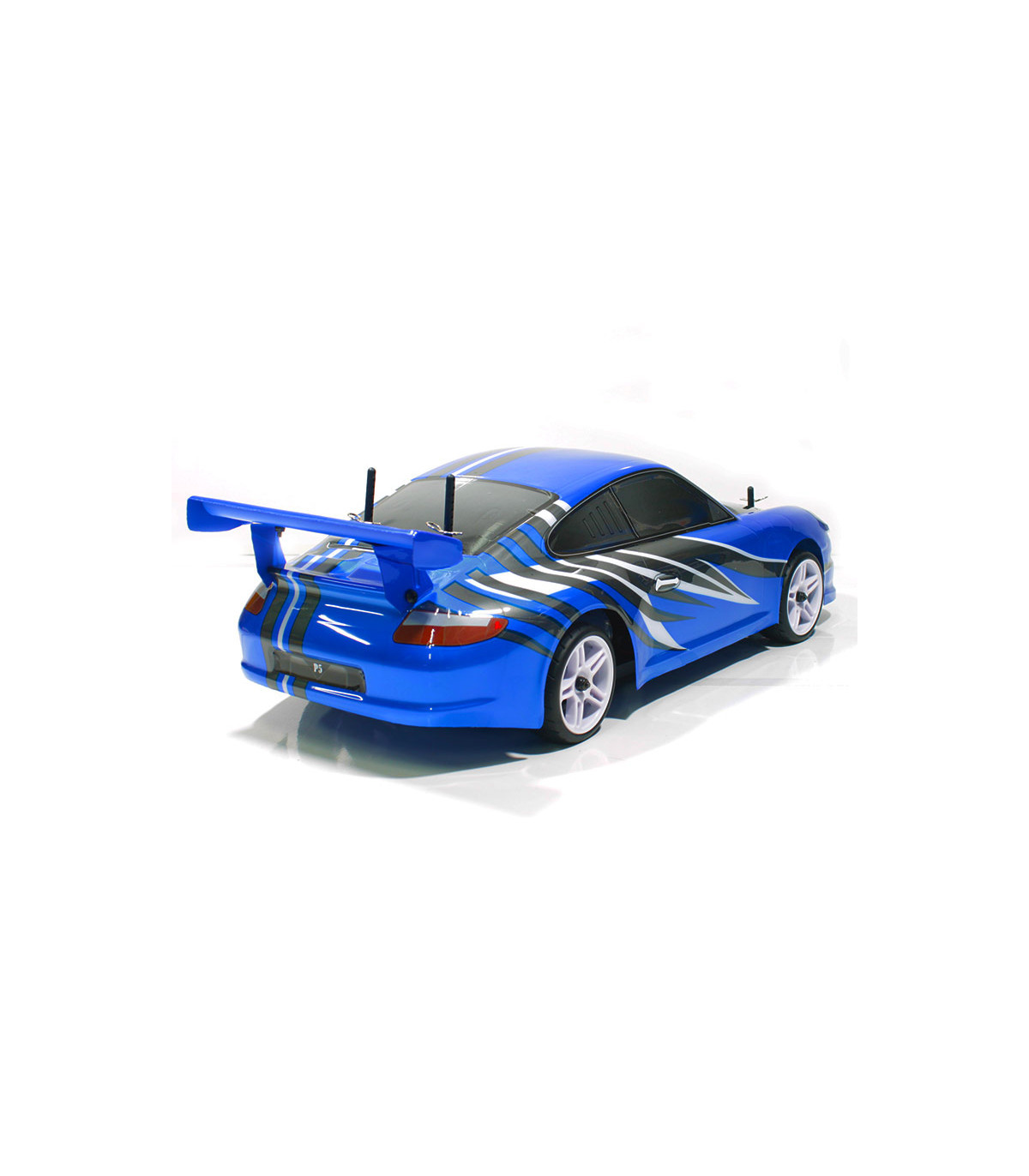 COCHE RC XEME HSP BRUSHLESS+ BATERÍA 11.1LIPO+100A ESC PORSCHE AZUL LISTO PARA CORRER