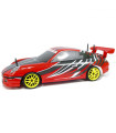 COCHE RC XEME HSP BRUSHLESS+ BATERÍA 11.1LIPO+100A ESC PORSCHE ROJO LISTO PARA CORRER