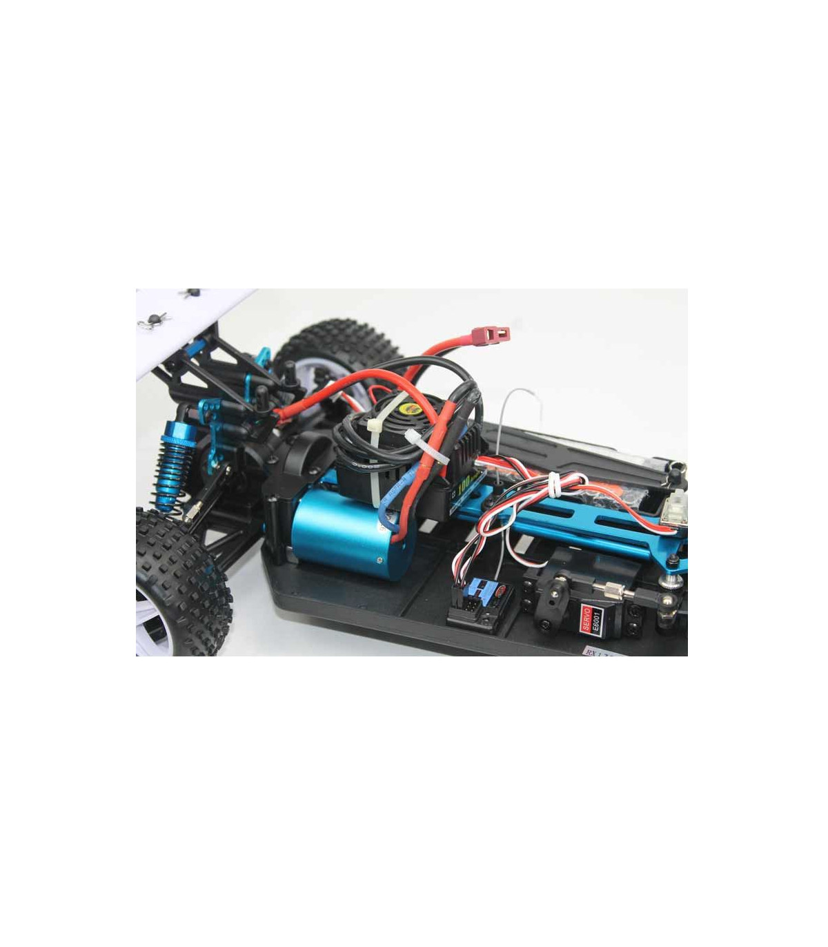 Coche RC XSTR Pro HSP 1/10 Brushless BATERÍA Lipo11.1V 2,4Ghz 4WD AMARILLO