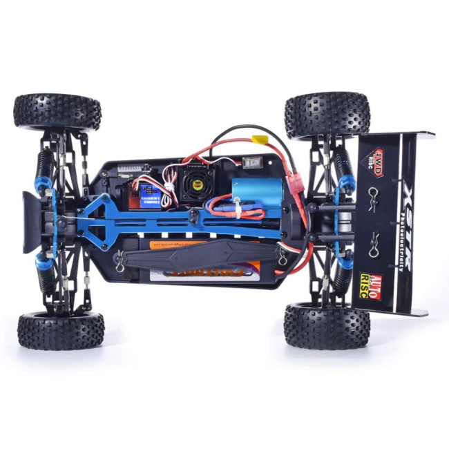 Coche RC XSTR Pro HSP 1/10 Brushless BATERÍA Lipo11.1V 2,4Ghz 4WD AMARILLO