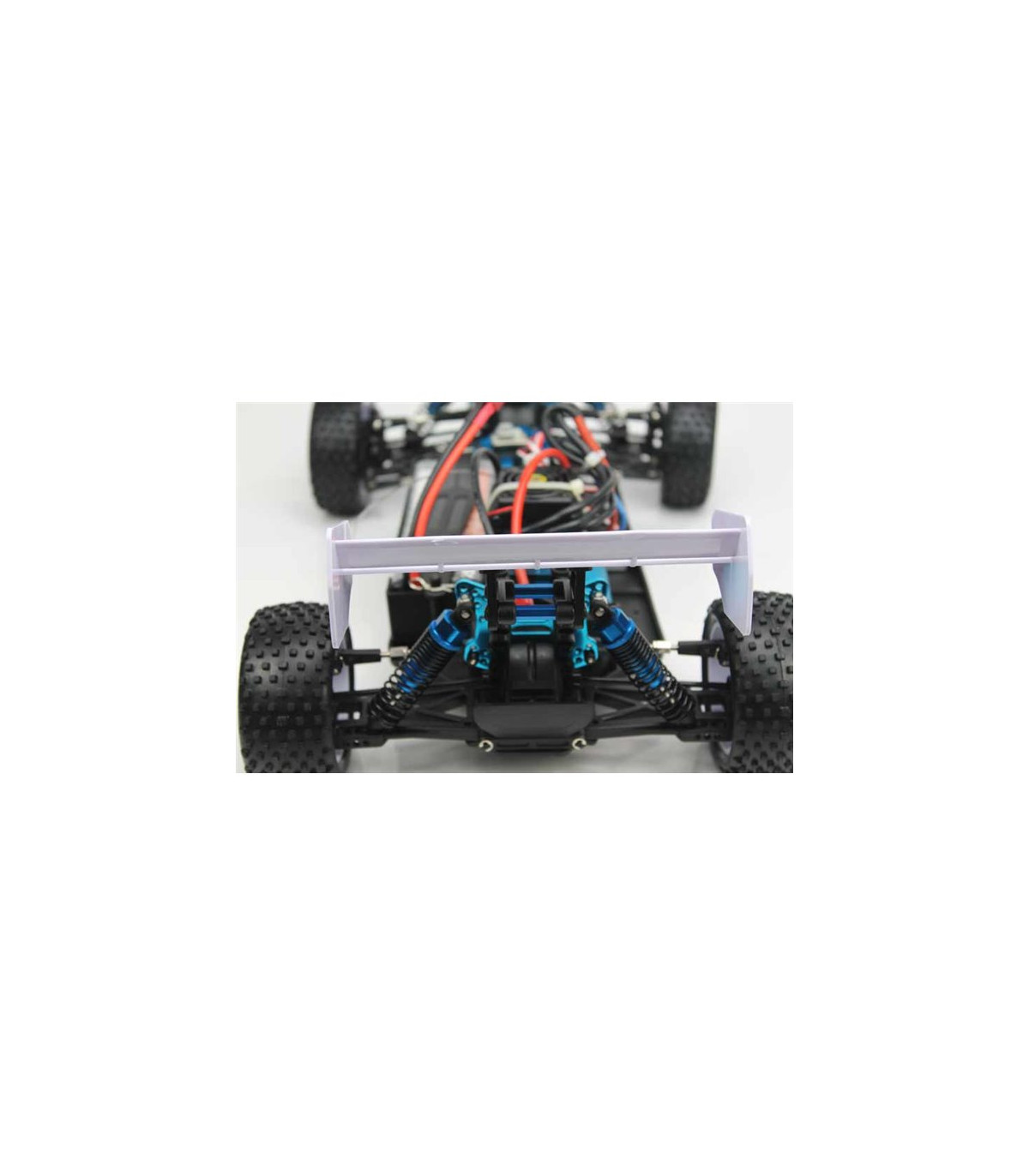 Coche RC XSTR Pro HSP 1/10 Brushless BATERÍA Lipo11.1V 2,4Ghz 4WD AZUL-PLATA