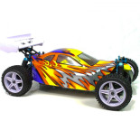 Coche RC XSTR Pro HSP 1/10 Brushless BATERÍA Lipo11.1V 2,4Ghz 4WD AMARILLO