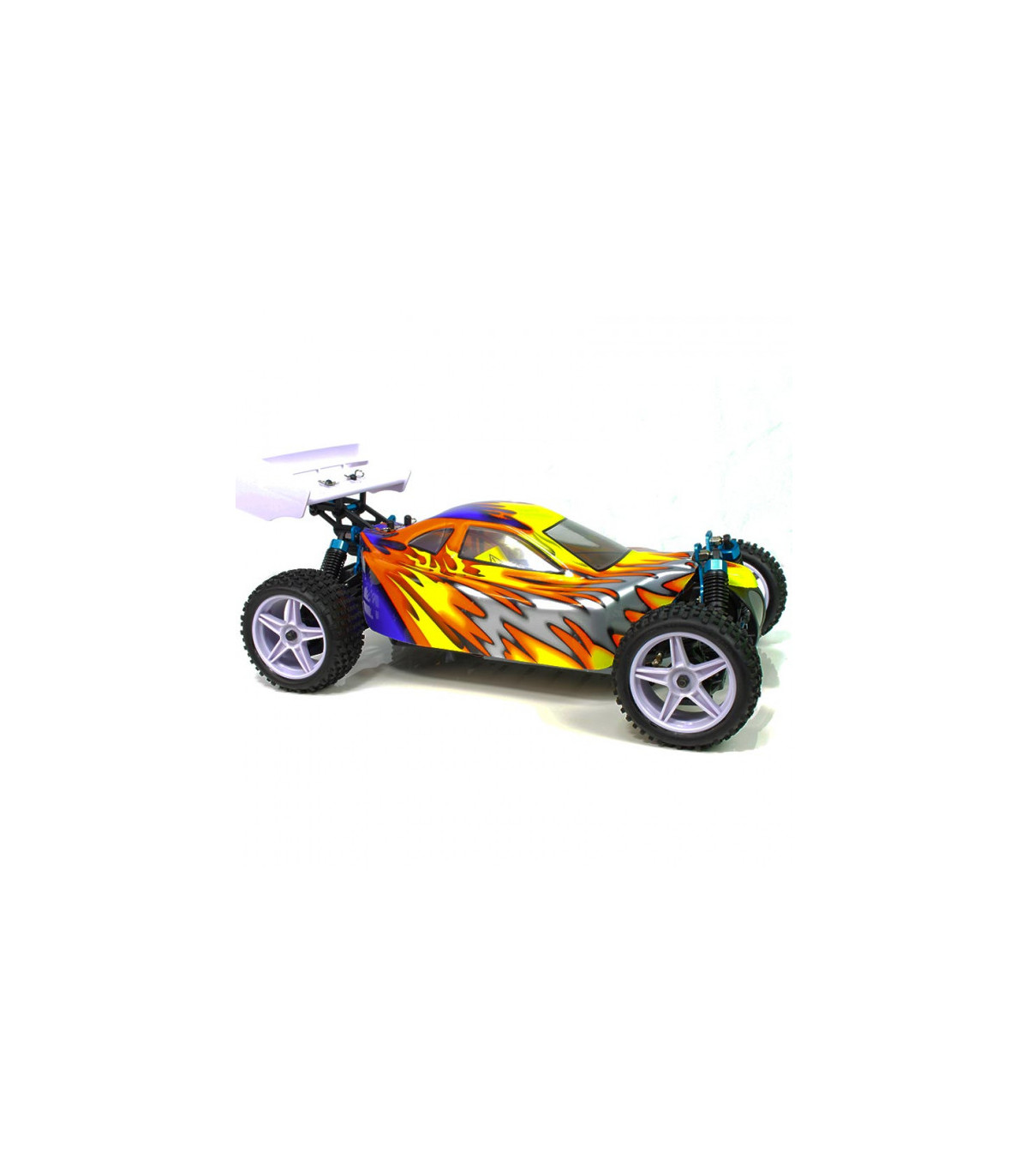 Coche RC XSTR Pro HSP 1/10 Brushless BATERÍA Lipo11.1V 2,4Ghz 4WD AMARILLO