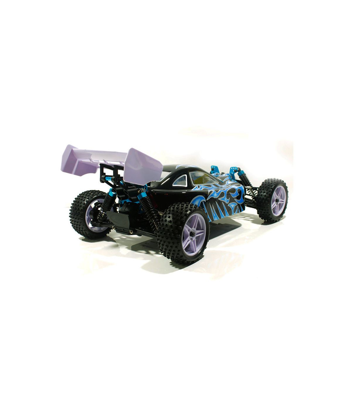 Coche RC XSTR Pro HSP 1/10 Brushless BATERÍA Lipo11.1V 2,4Ghz 4WD BLANCO - NEGRO