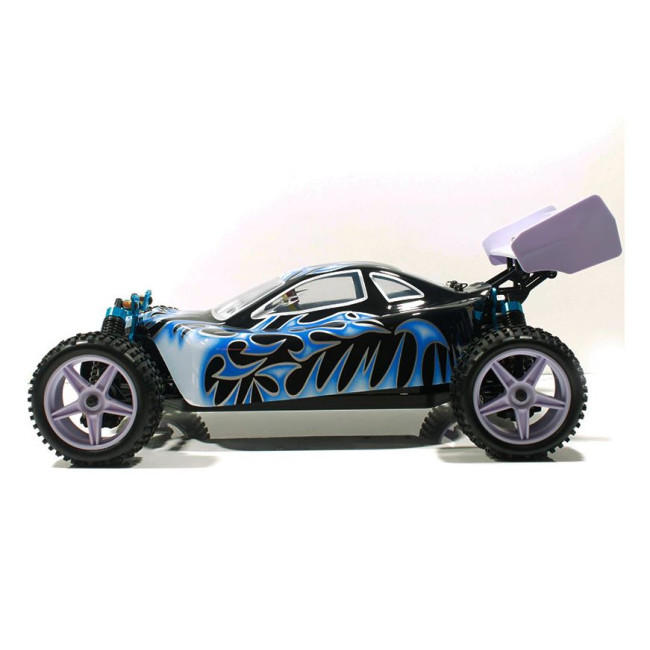 Coche RC XSTR Pro HSP 1/10 Brushless BATERÍA Lipo11.1V 2,4Ghz 4WD BLANCO - NEGRO
