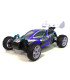 Coche RC XSTR Pro HSP 1/10 Brushless BATERÍA Lipo11.1V 2,4Ghz 4WD AZUL-PLATA