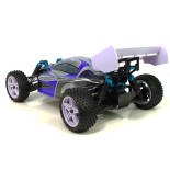 Coche RC XSTR Pro HSP 1/10 Brushless BATERÍA Lipo11.1V 2,4Ghz 4WD AZUL-PLATA